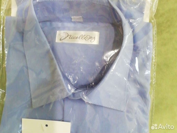 Рубашка голубая для мальчика