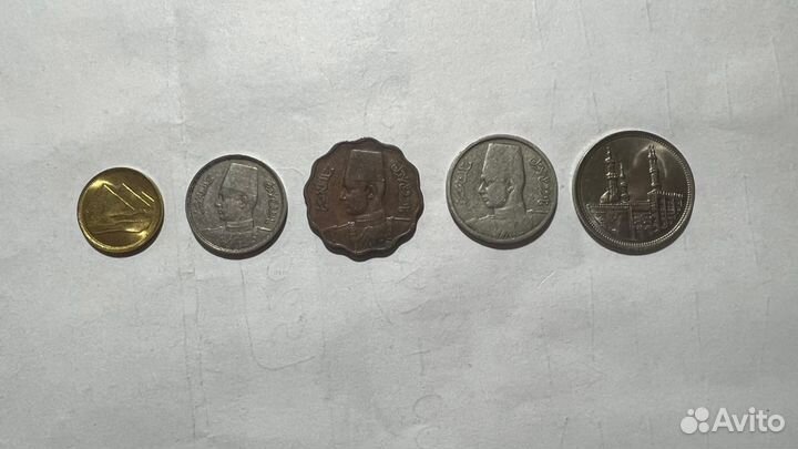 Монеты Египет старые