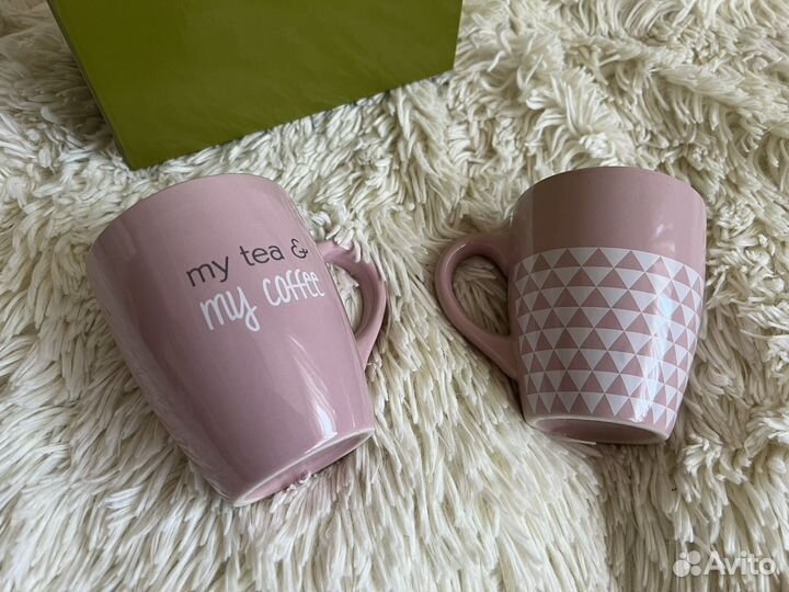 Набор керамических кружек 2 шт