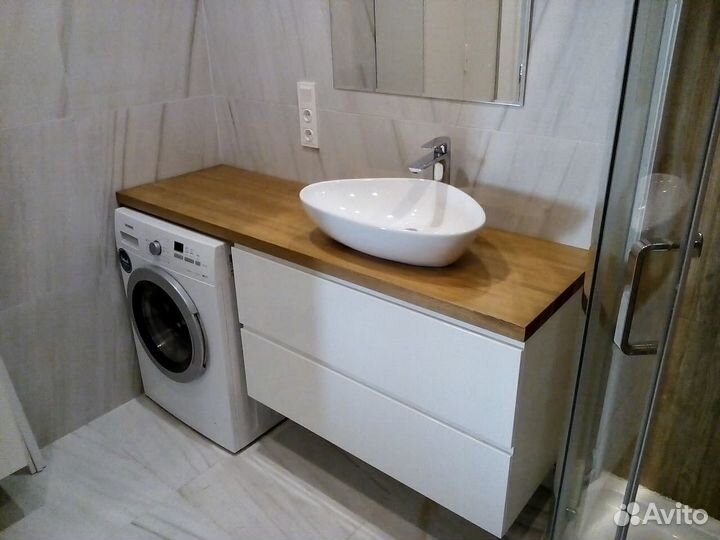 Столешница для раковины из Ясеня