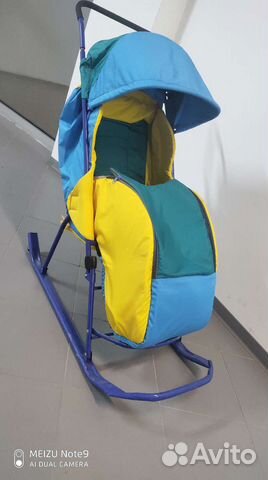 Коляска санки