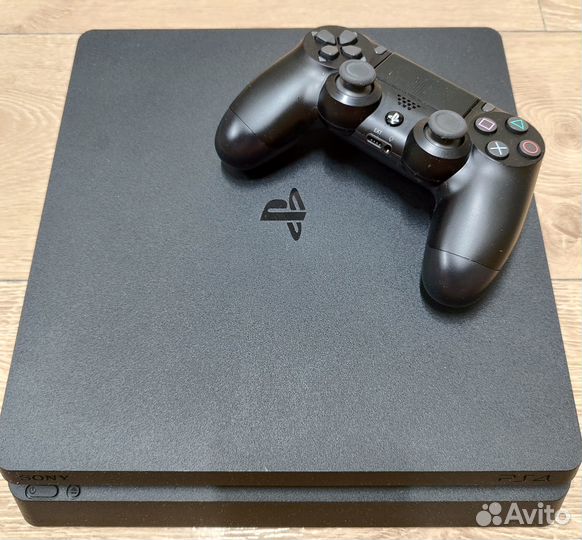 PlayStation 4 Slim 500gb + большое количество игр