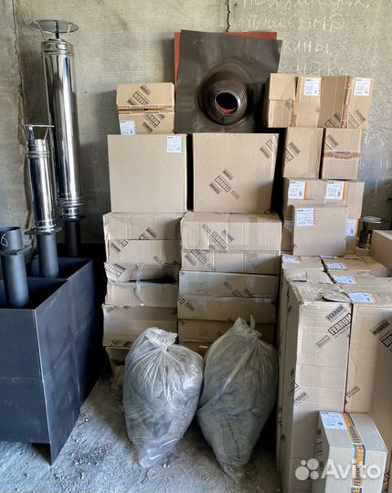 Дымоходы сэндвич и одностенки