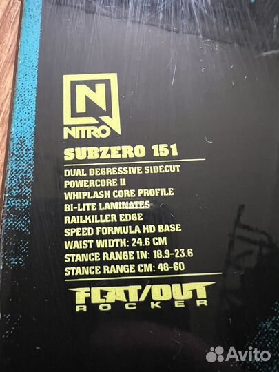 Сноуборд nitro