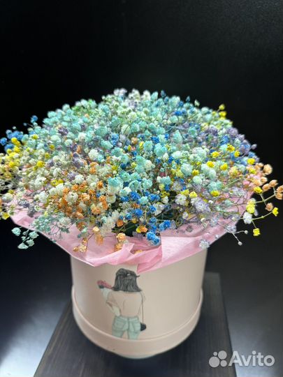 Композиция из гипсофилы