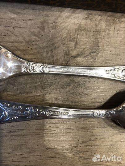 Набор столовых приборов мельхиор