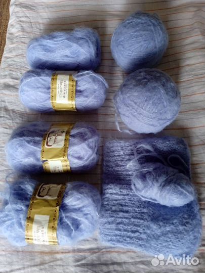 Пряжа, молнии, ткани