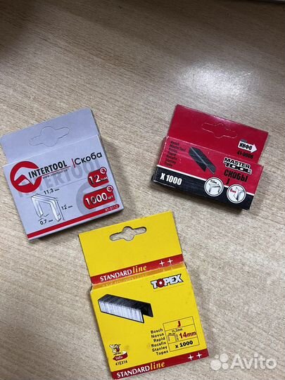 Скоба строительная