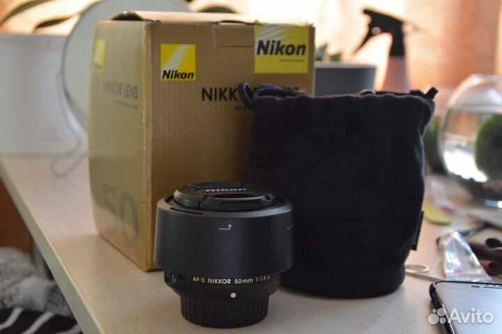 Объектив nikon 50mm f 1.8g af s nikkor