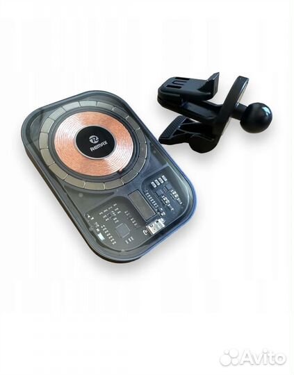 Держатель в Авто с зарядкой MagSafe Remax