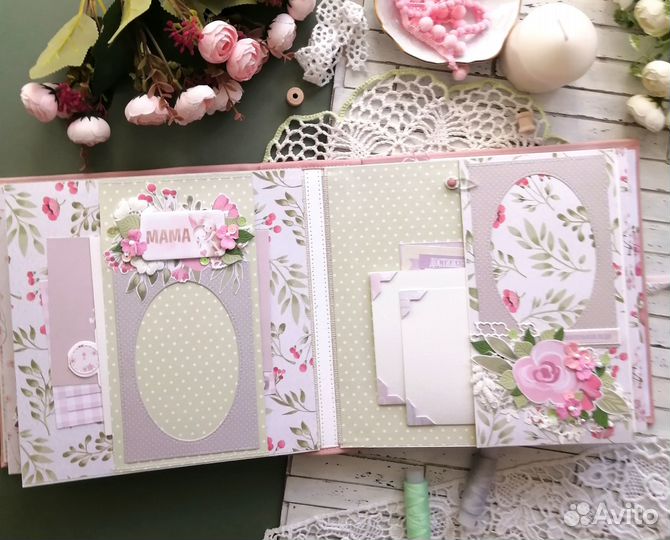 Альбом ручной работы для девочки