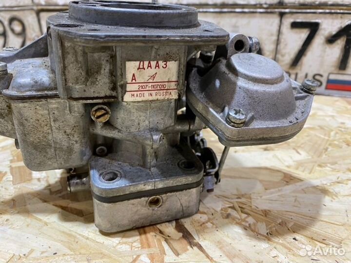 Карбюратор Ваз 2101 1982