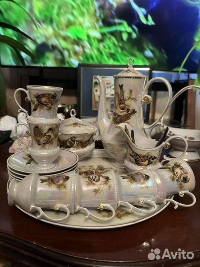 Кофейный сервиз СССР (фарфор)