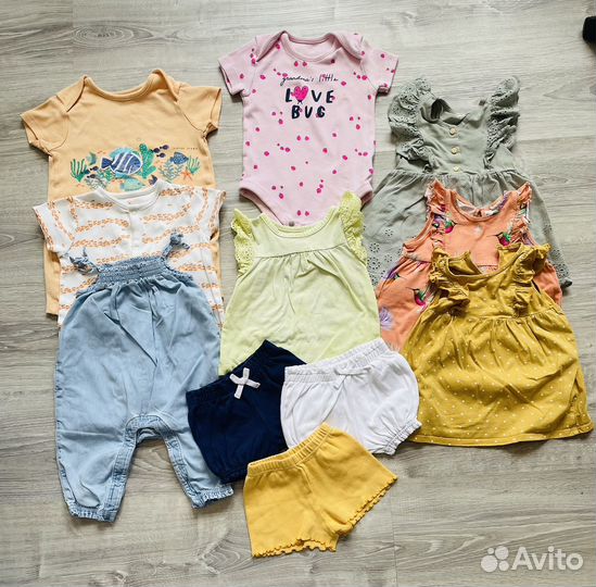 Летняя одежда 74 80