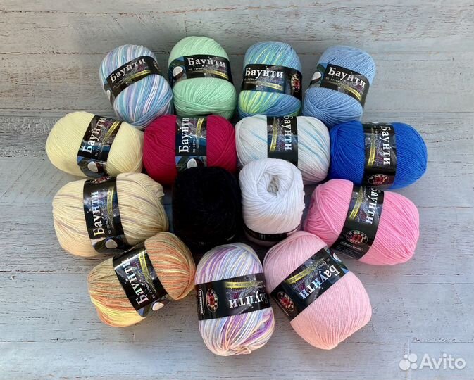 Пряжа Баунти хлопок