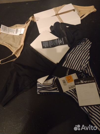 Трусы женские набор calvin klein