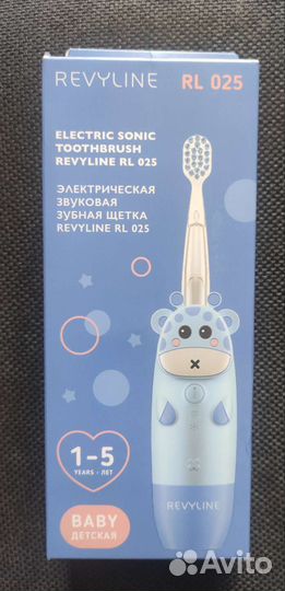 Электрическая звуковая зубная щетка revyline