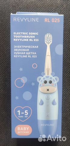 Электрическая звуковая зубная щетка revyline