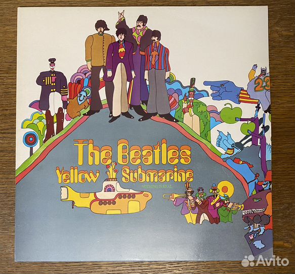 Пластинка The Beatles Yellow submarine
