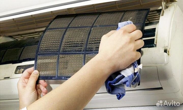 Ремонт кондиционеров Обслуживание Заправка Чистка