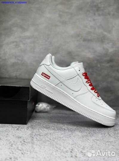 Кроссовки Nike Air Force x Supreme (Арт.43425)