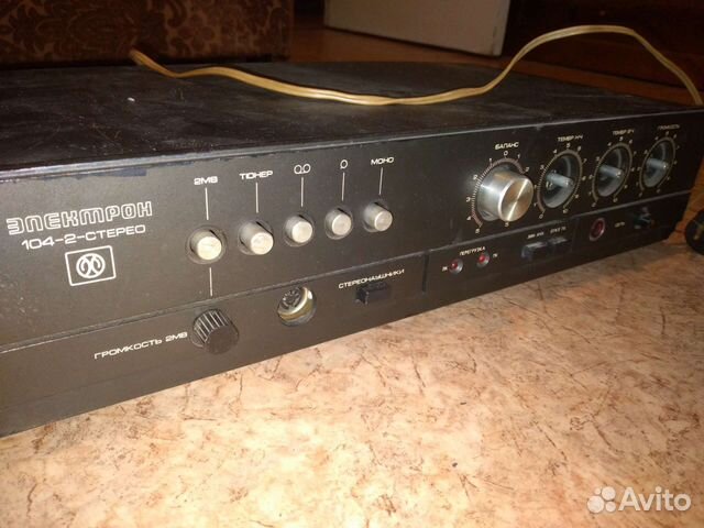 Усилитель стереофонический электрон 104 2-стерео купить в Москве ...