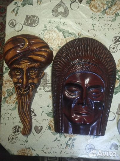 Маска гипсовая СССР