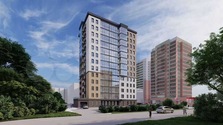 3-к. квартира, 58,9 м², 8/12 эт.