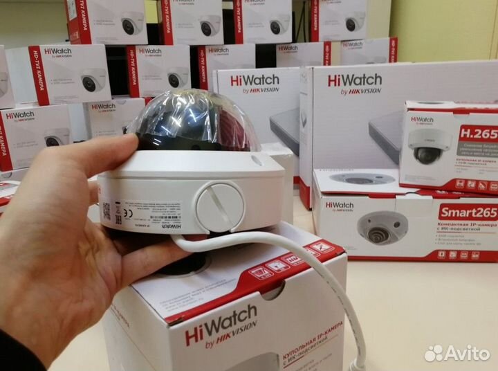 Дальнозоркая IP камера HiWatch DS-I458Z