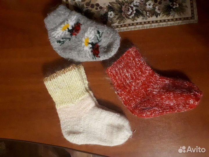 Шерстяные носки детские