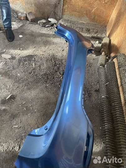 Бампер kia rio задний