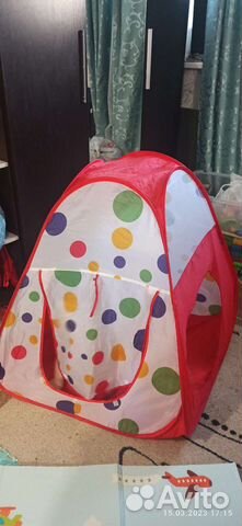 Детская палатка с шариками