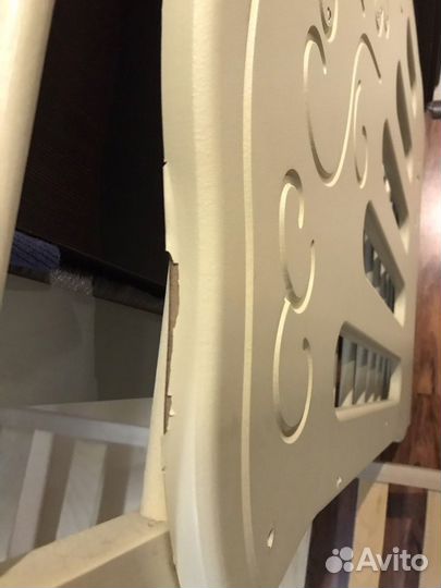 Детская кроватка с маятником и комод Островок уюта