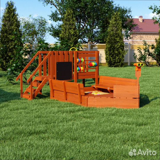 Песочница Песочный дворик 4 доставка по РФ