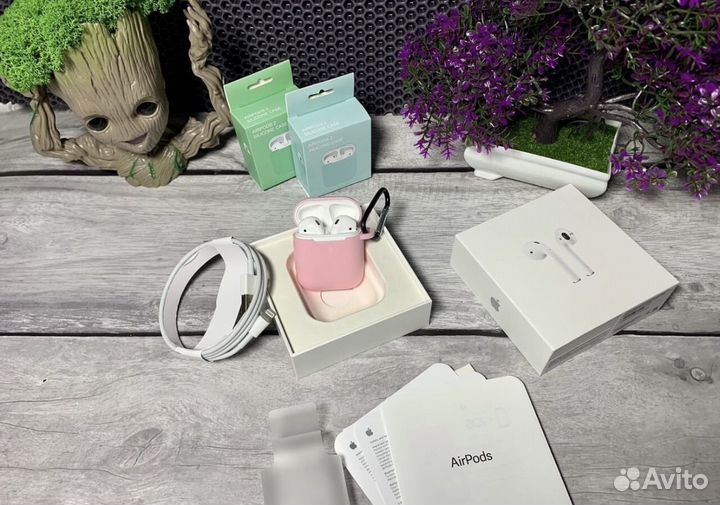 Airpods 2 airoha chip новые