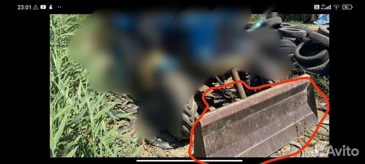 Отвал на мтз 82