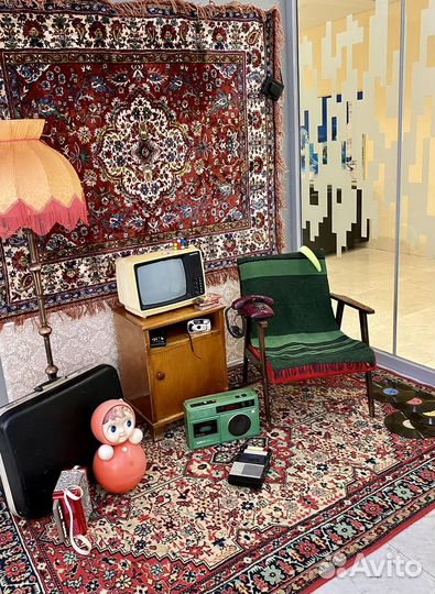 Фотозоны в стиле СССР, 80е, 90е,реквизиты