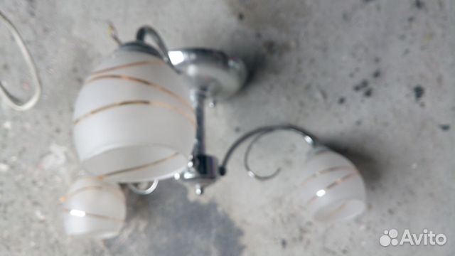 Люстра потолочная бу