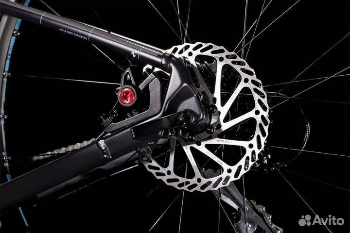 Велосипед Cube Aim Race (2022) Black'n'Azure