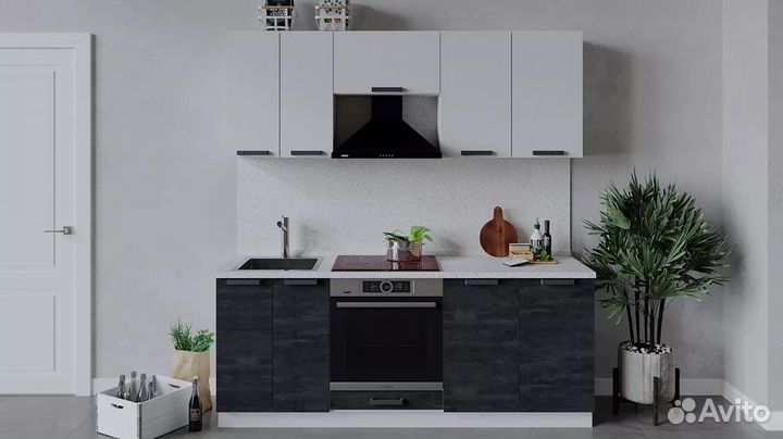 Кухня Детройт 2м