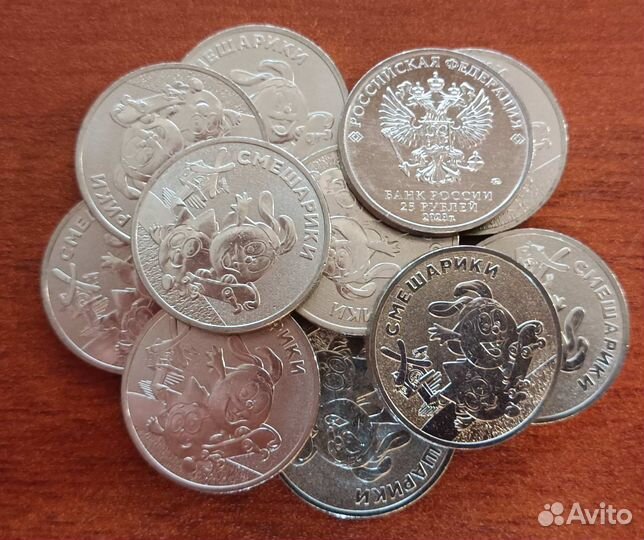 Смешарики цветные и простые