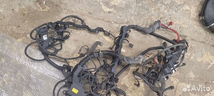 Проводка двигателя n63 bmw