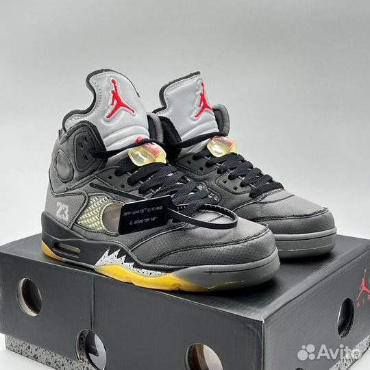 Кроссовки Nike Air Jordan 5 Retro Off-White