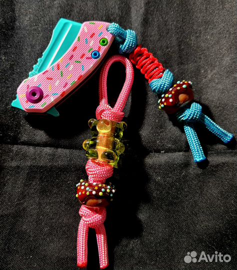 Темляк пончик на складной нож