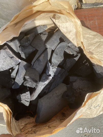 Уголь древесный в мешках