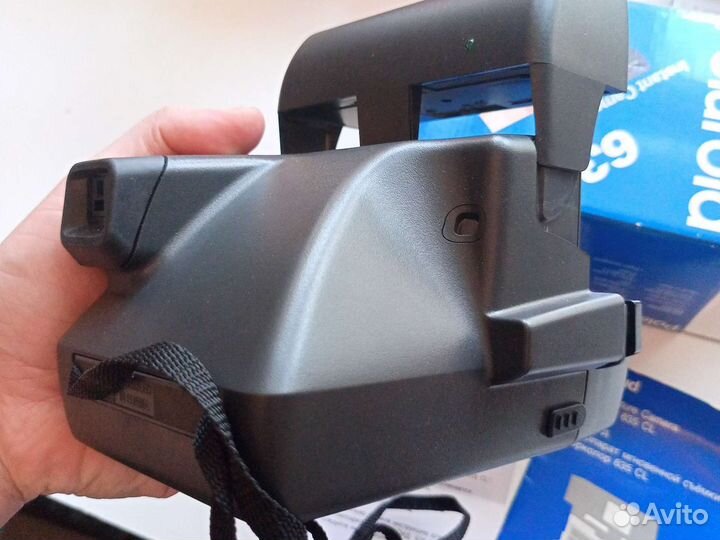 Из 90х фотоаппарат моментальный Polaroid 636