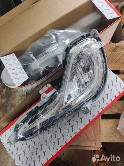 Противотуманные фары hyundai solaris 1