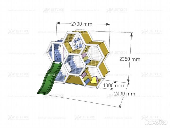 Лабиринт Соты лбс-5, детская игровая зона