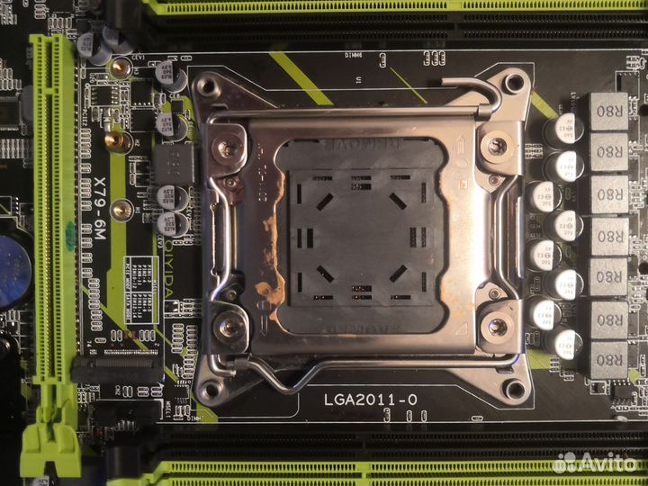 Материнская плата qiyida X79-6M