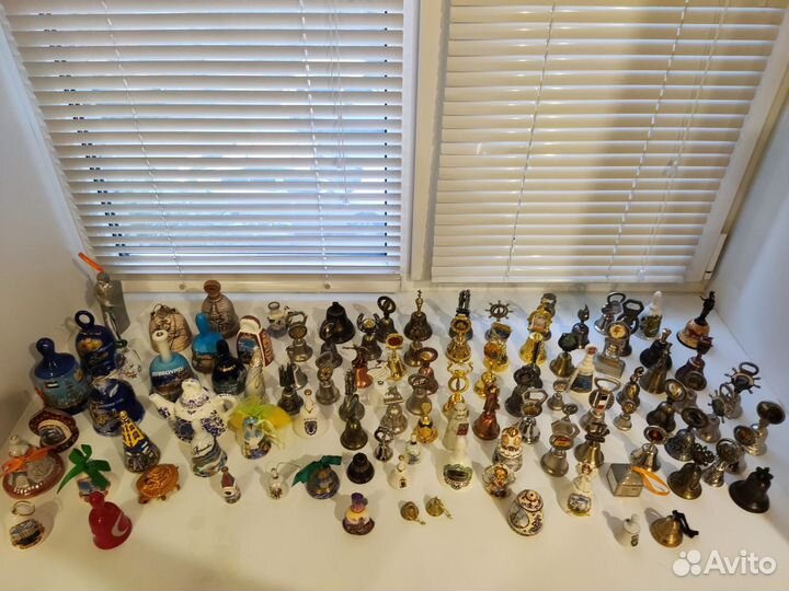 Большая коллекция колокольчиков